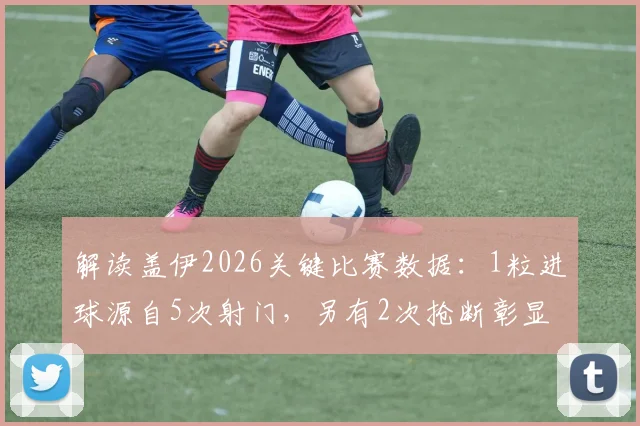 解读盖伊2026关键比赛数据：1粒进球源自5次射门，另有2次抢断彰显防守价值